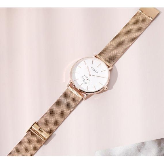Годинник наручний класичний Besta Love UA Rosegold L703052 фото