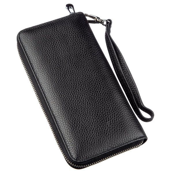 Изящный женский кошелек-клатч ST Leather 18852 Черный b18852 фото