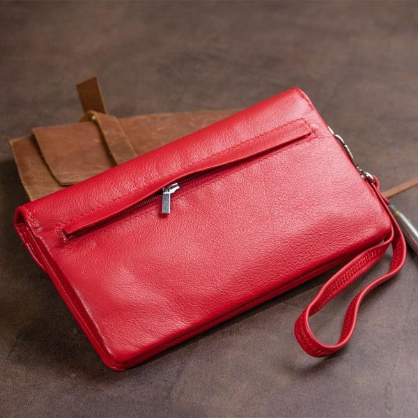 Клатч из кожи женский ST Leather 19321 Красный b19321 фото
