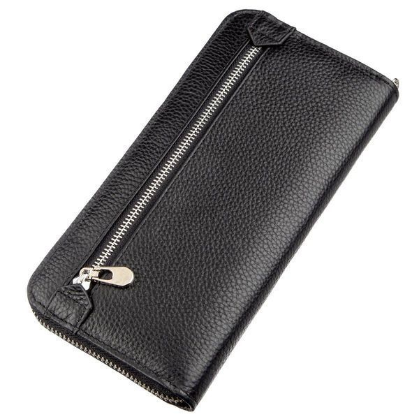 Женский клатч на молнии ST Leather 18863 Черный b18863 фото