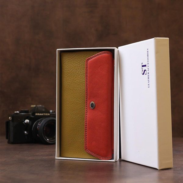 Кошелек женский ST Leather 18407 вместительный Розовый b18407 фото