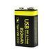 Акумулятор Крона 850mAh 9v USB (Чорний) L707835 фото 1