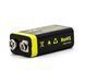 Акумулятор Крона 850mAh 9v USB (Чорний) L707835 фото 4