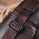 Удобная мужская сумка через плечо из натуральной кожи 21308 Vintage Коричневая b21308 фото 8