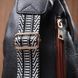 Женская сумка через плечо с отверстием для наушников из экокожи Vintage 22787 Черная b22787 фото 12