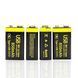 Акумулятор Крона 850mAh 9v USB (Чорний) L707835 фото 5