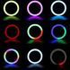Светодиодная кольцевая лампа MJJ-36 см USB LED RGB с держателем для телефона L900259 фото 6