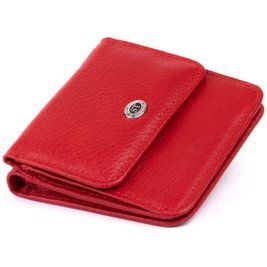 Маленький кошелек на кнопке женский ST Leather 19239 Красный b19239 фото