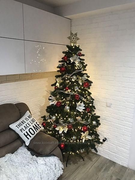 Искусственная пушистая елка Элит (высота 2.5 м) литая Зеленая L7004204 фото