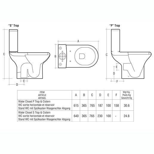 Комплект Compact RAK Ceramics (унитаз бачок крышка АВС) Розовый L10618 фото