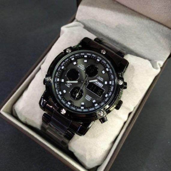 Мужские наручные часы Skmei Molot Limited AllBlack (Черный) L120905 фото