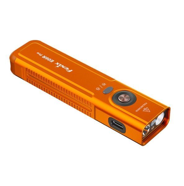 Фонарь наключный Fenix E06R Pro Оранжевый L7194642 фото