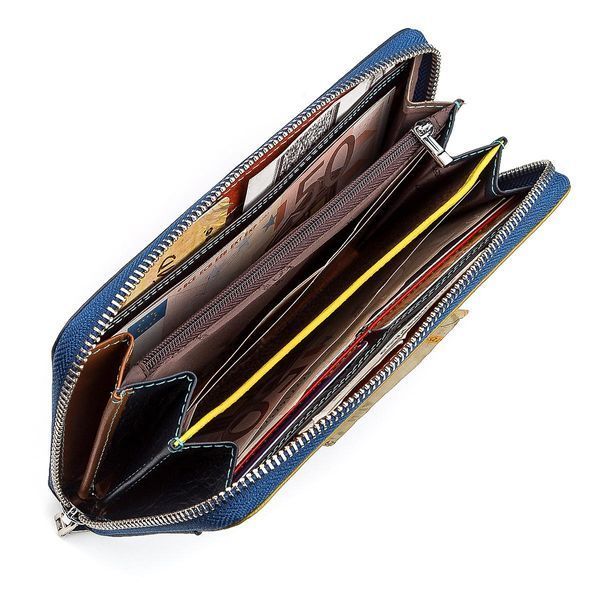 Кошелек женский ST Leather 18375 (SB71) на молнии Синий b18375 фото