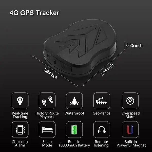 Водонепроникний магнітний GPS-трекер SinoTrack ST915L 2G L703849 фото