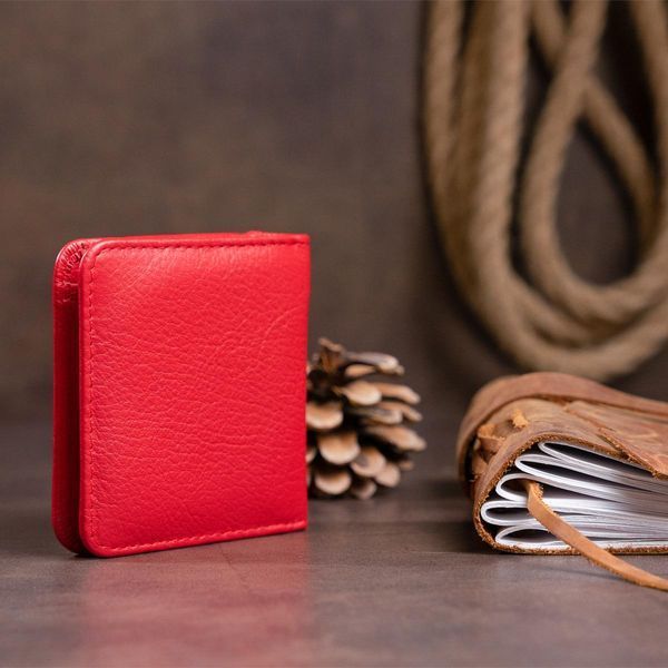 Маленький кошелек на кнопке женский ST Leather 19239 Красный b19239 фото