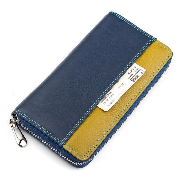 Кошелек женский ST Leather 18375 (SB71) на молнии Синий b18375 фото