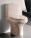 Комплект Compact RAK Ceramics (унитаз бачок крышка АВС) Розовый L10618 фото 1