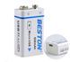 Акумулятор крона Beston&nbsp;650mAh 9V Li-ion&nbsp;microUSB L900727 фото 2