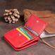 Маленький кошелек на кнопке женский ST Leather 19239 Красный b19239 фото 8