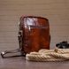 Сумка cтильная мужская Vintage 14829 Коричневая b14829 фото 9