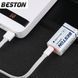 Акумулятор крона Beston&nbsp;650mAh 9V Li-ion&nbsp;microUSB L900727 фото 5
