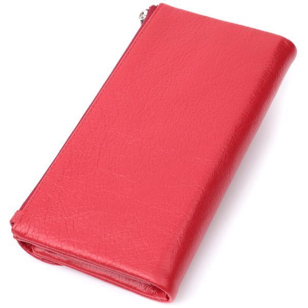 Портмоне для женщин с блоком для карт из натуральной кожи ST Leather 22699 Красный b22699 фото