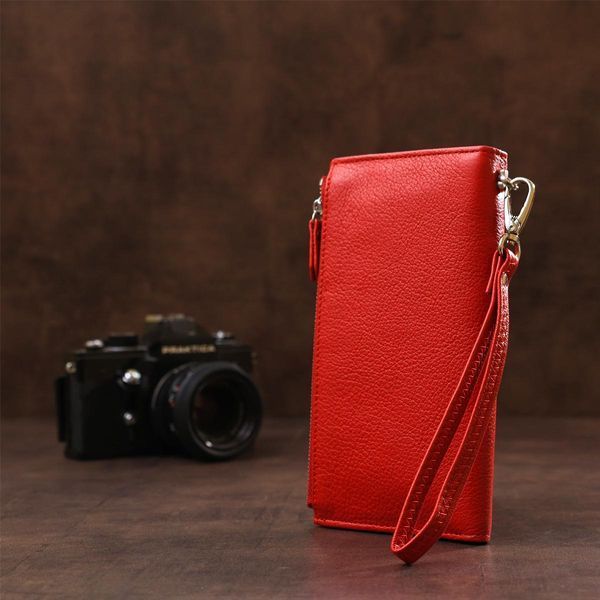 Кошелек женский ST Leather 18381 многофункциональный Красный b18381 фото