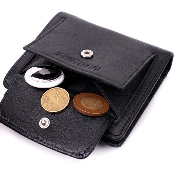 Кошелек для женщин вертикального типа из натуральной кожи ST Leather 22451 Черный b22451 фото