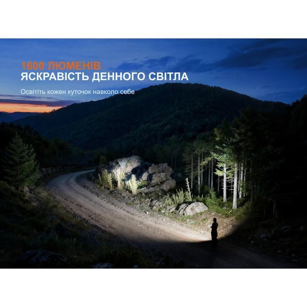 Ліхтар наключний Fenix E06R Pro Зелений L7194641 фото
