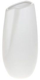 Ваза фарфоровая Stone Flower "Элегия" &Oslash;12х24см, белая матовая BD-727-500 фото