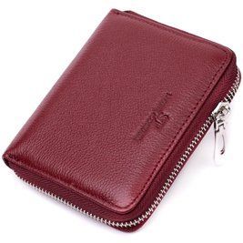 Практичный кошелек для женщин из натуральной кожи ST Leather 22450 Бордовый b22450 фото