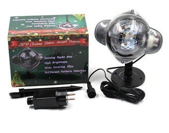 Лазер диско проектор уличный WL-809 Snow Flower Lamp (4 цвета) 1 режим L67366 фото
