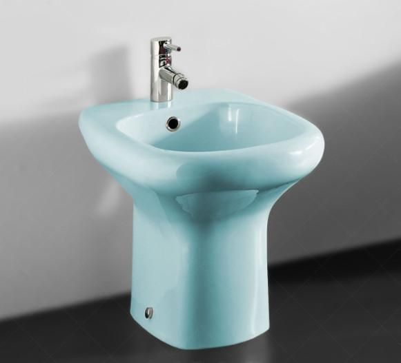 Биде напольное RAK Ceramics Compact (RAK0001) Голубой L01010 фото