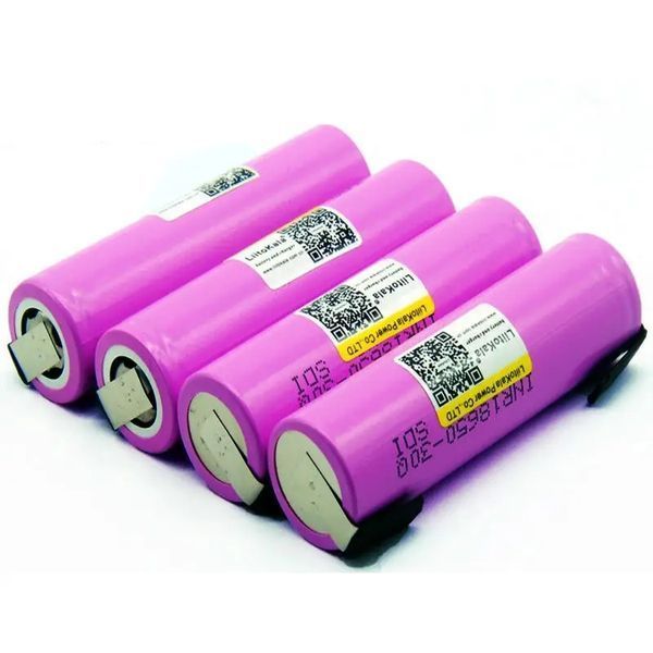 Аккумулятор высокотоковый LiitoKala Li-ion 18650 3000mAh 3,7V (INR18650-30Q) 20A Сиреневый L900818 фото