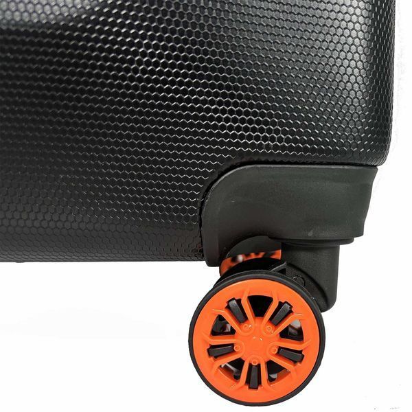 Валіза Semi Line 20" (S) Black/Orange Line (T5734-1) DDAS303800 фото