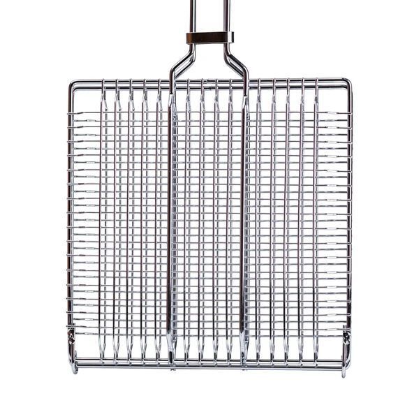Решітка для мангалу Grill з нержавійки професійна 24х24 см HP455RESH фото