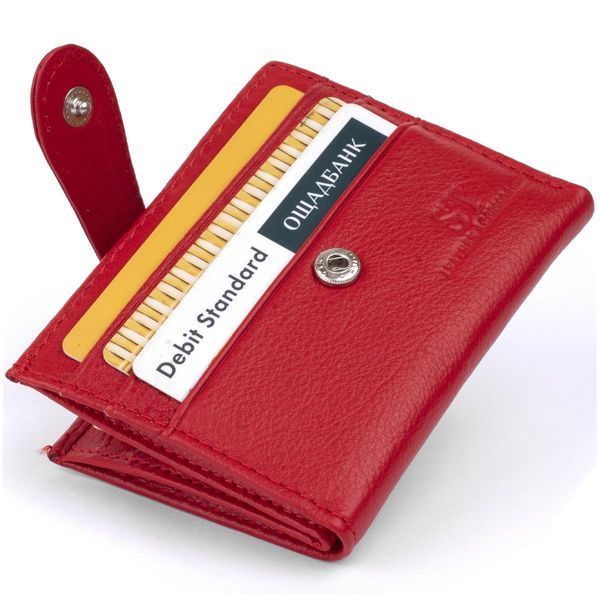 Кошелек-визитница ST Leather 19211 Красный b19211 фото