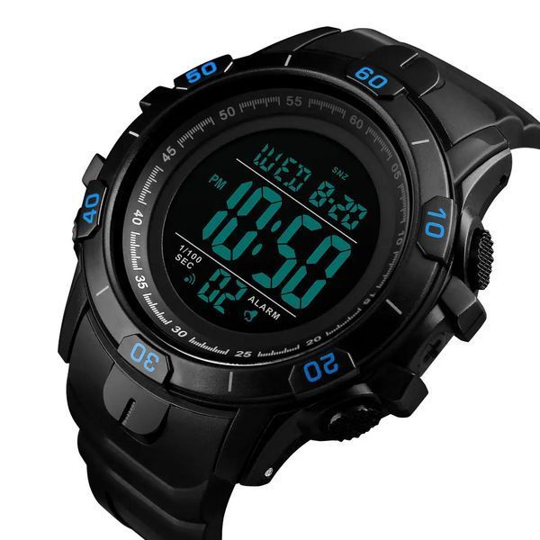 Мужские наручные спортивные часы Skmei 1475 Синие L9002963 фото