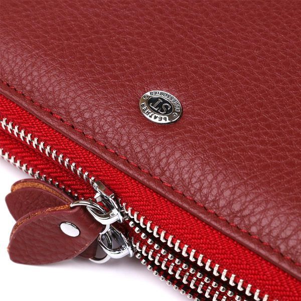 Многофункциональный кошелек-клатч для женщин ST Leather 18868 Красный b18868 фото