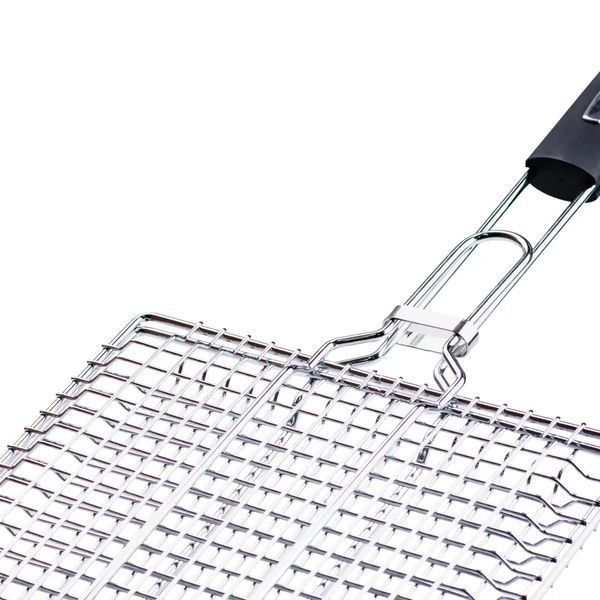 Решітка для мангалу Grill з нержавійки професійна 24х24 см HP455RESH фото