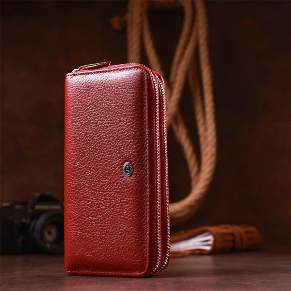 Многофункциональный кошелек-клатч для женщин ST Leather 18868 Красный b18868 фото