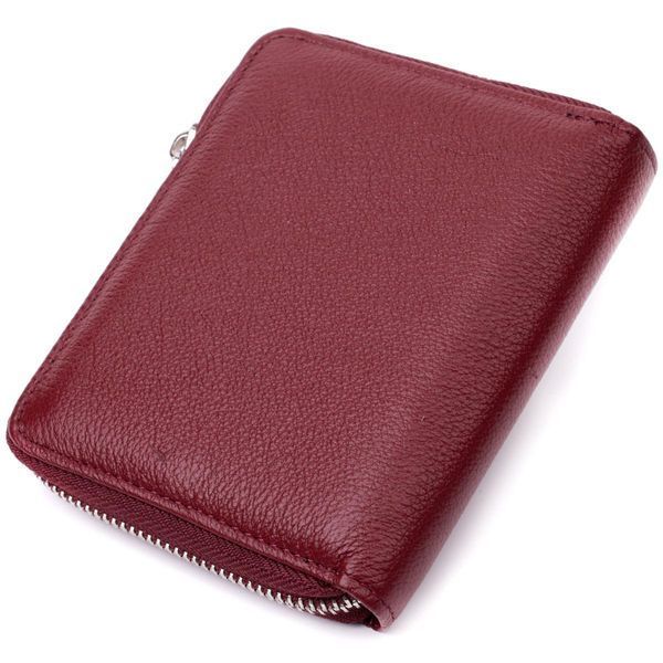 Практичный кошелек для женщин из натуральной кожи ST Leather 22450 Бордовый b22450 фото
