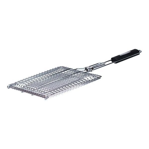 Решітка для мангалу Grill з нержавійки професійна 24х24 см HP455RESH фото