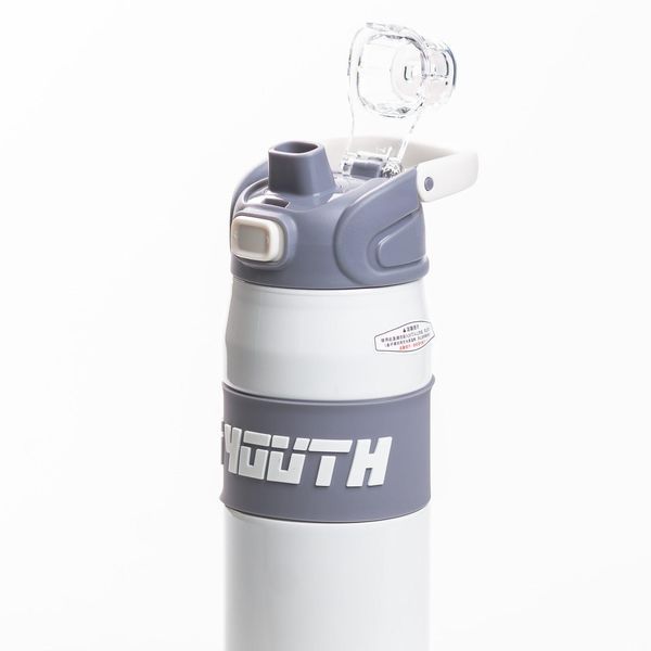 Термос спортивный TO YOUTH 680 мл с мундштуком белый HP-14-54W фото