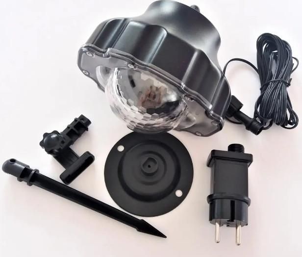 Лазер диско проектор уличный WL-809 Snow Flower Lamp (4 цвета) 1 режим L67366 фото