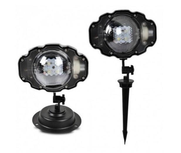 Лазер диско проектор уличный WL-809 Snow Flower Lamp (4 цвета) 1 режим L67366 фото