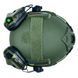 Комплект Шолом кевларовий Fast NIJ IIIA + навушники Earmor M31H Mod3 (Ranger Green) розмір M L9006600 фото 7