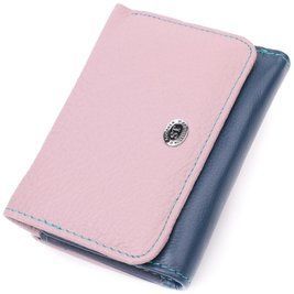Практичный кошелек для девушек из натуральной кожи ST Leather 22496 Разноцветный b22496 фото