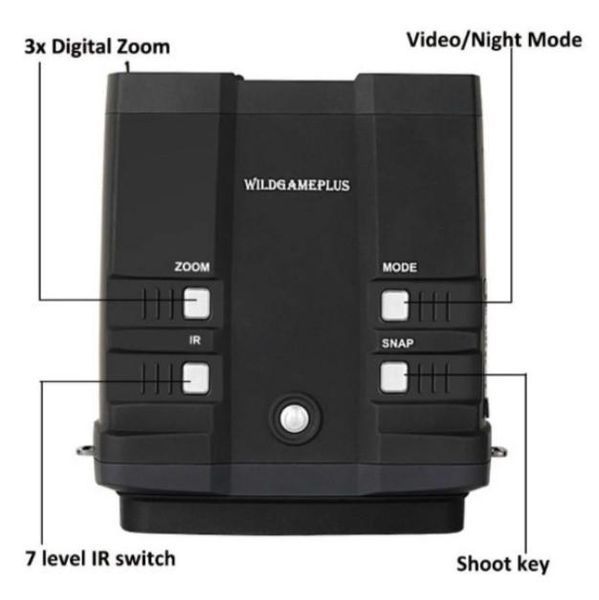 Прибор ночного видения Widgameplus WG500B 1080P HD 10.8X31 Цифровой бинокль L59010 фото