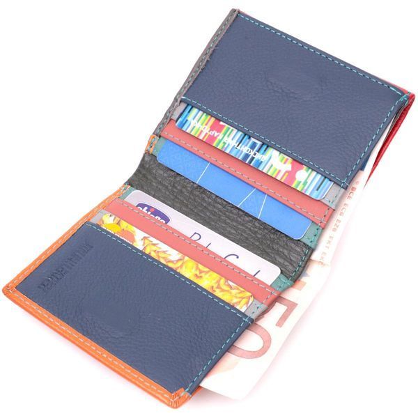 Женский кошелек с монетницей из натуральной кожи ST Leather 19509 Разноцветный b19509 фото